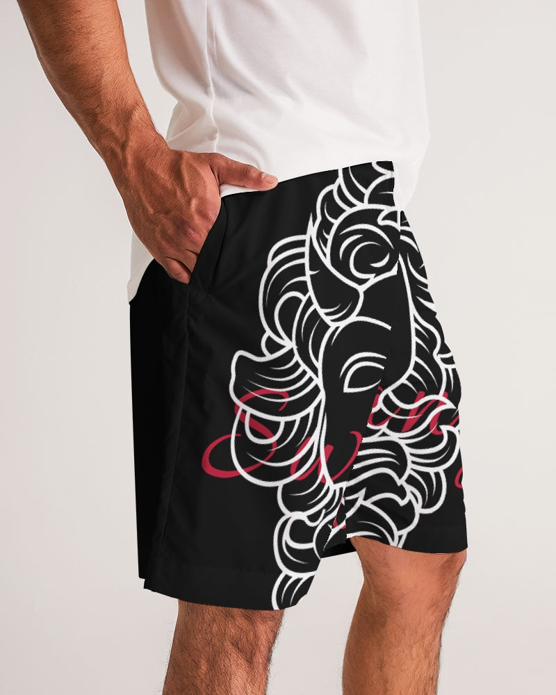 Swylang signatures Men's All-Over Print Jogger Shorts