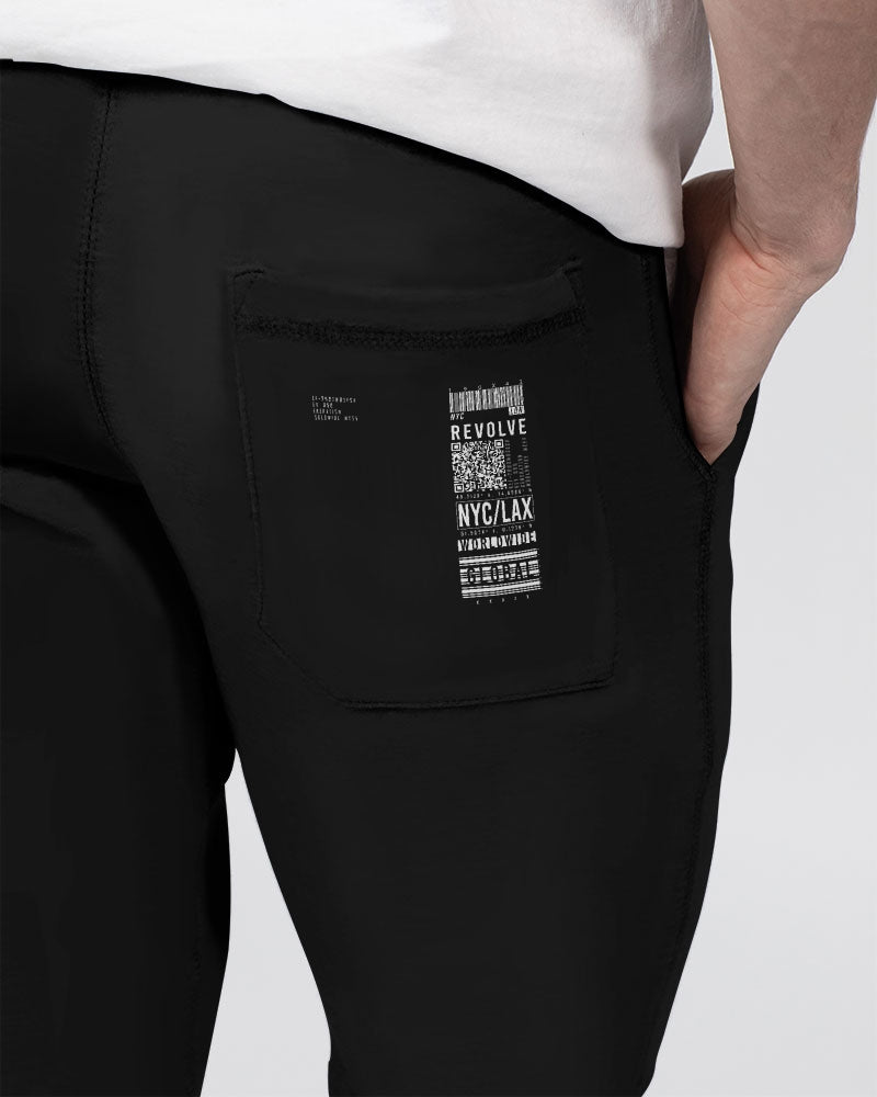 REVOLVE-WHITE Unisex Premium Fleece Joggers | Lane Seven