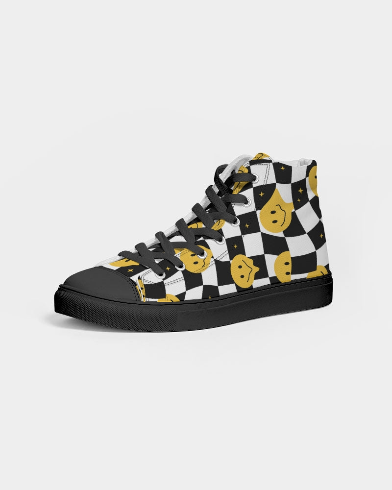 Chaos Women's Hightop Canvas Shoe - Black