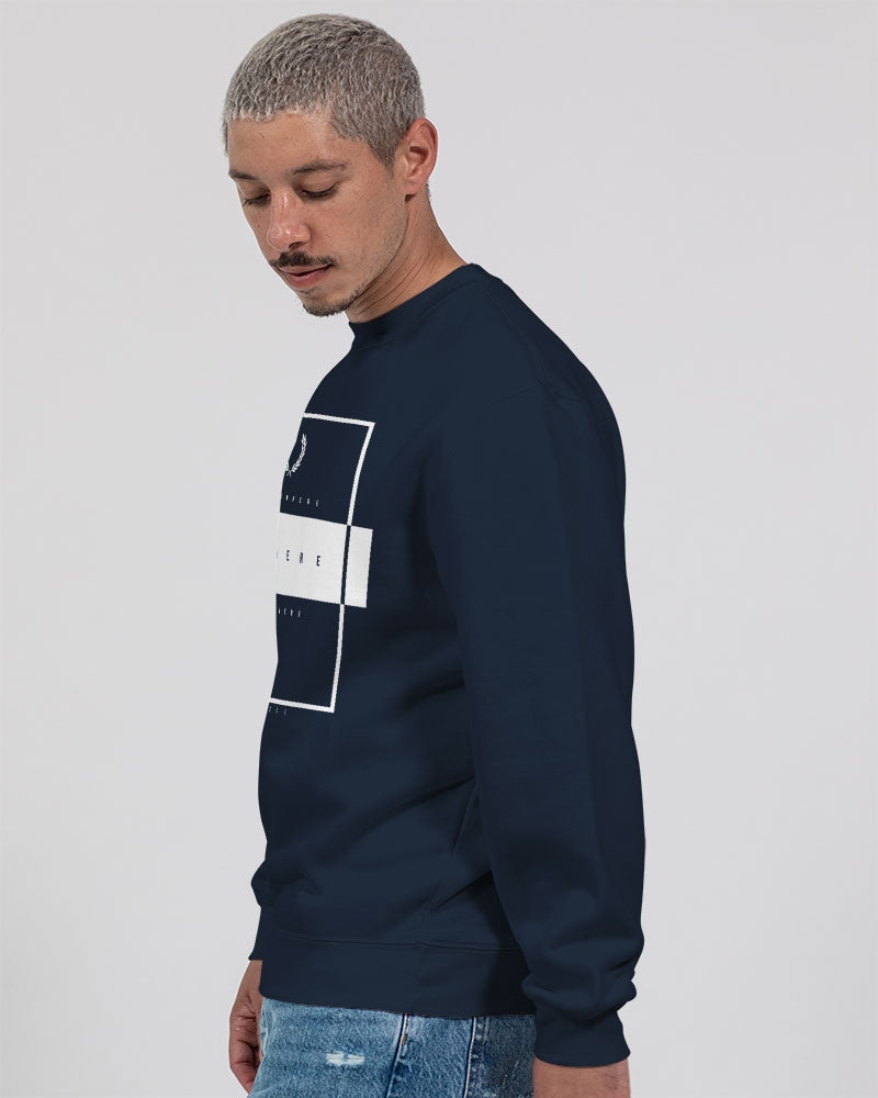 NOWHERE-WHITE Unisex Premium Crewneck Sweatshirt | Lane Seven