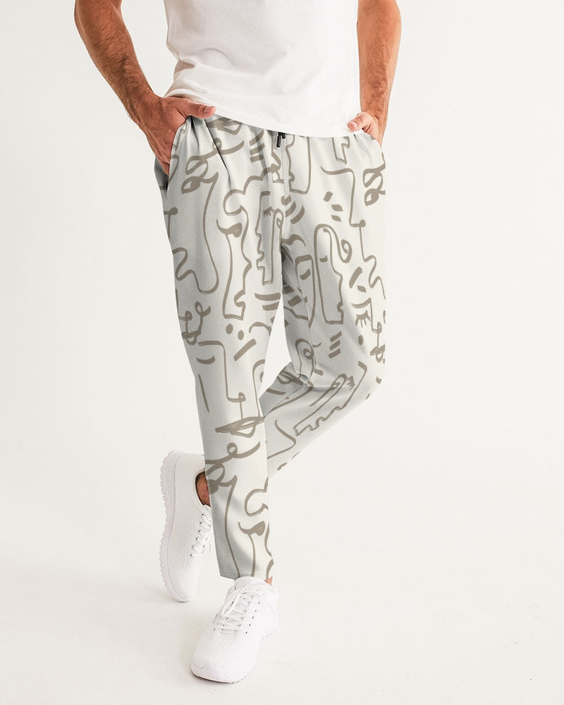 Swylang Men's All-Over Print Joggers