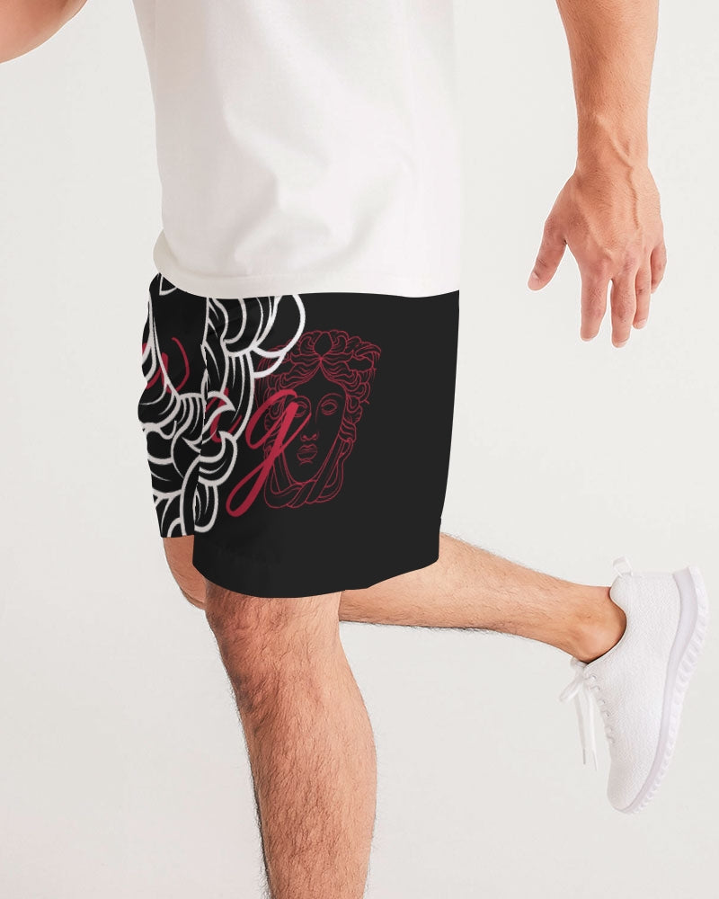 Swylang signatures  Men's All-Over Print Jogger Shorts