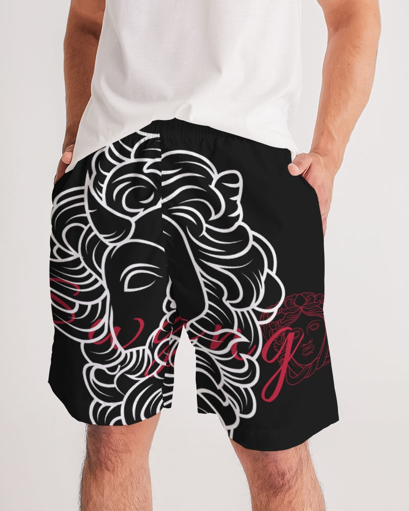Swylang signatures  Men's All-Over Print Jogger Shorts