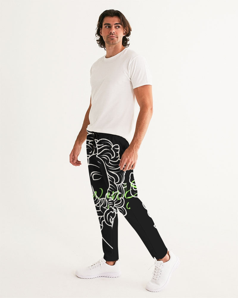 Swylang Men's All-Over Print Joggers