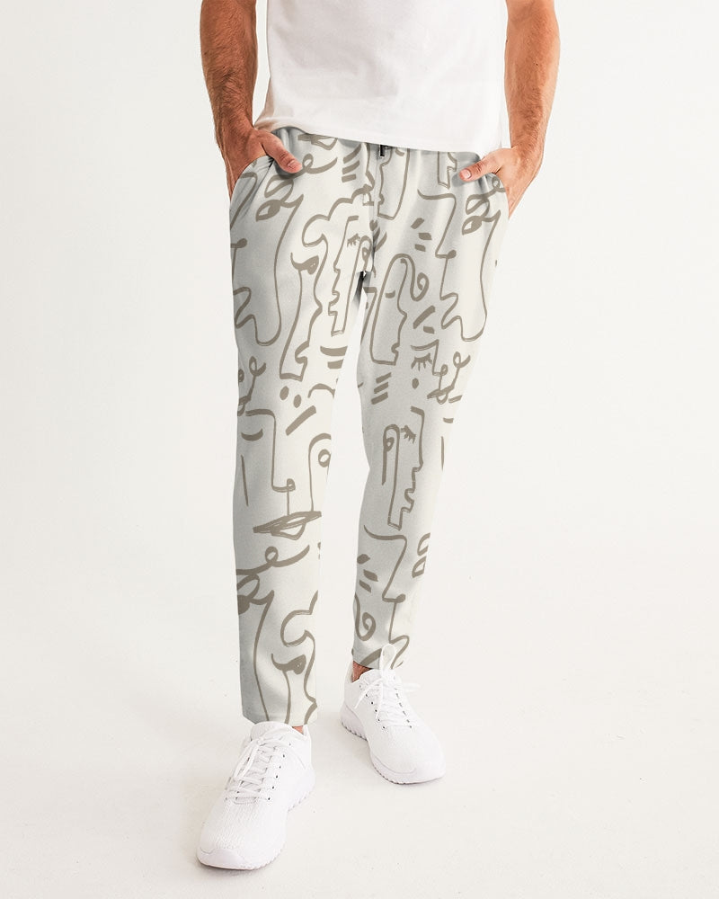 Swylang Men's All-Over Print Joggers