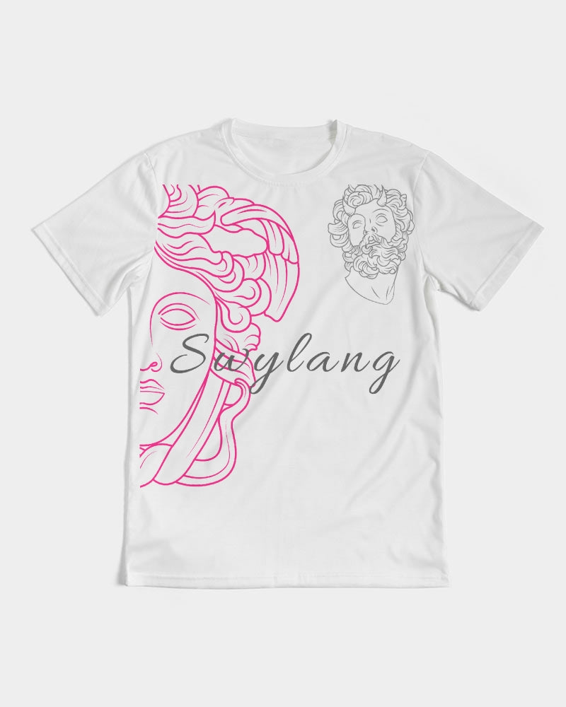 Swylang pink Men's All-Over Print Tee