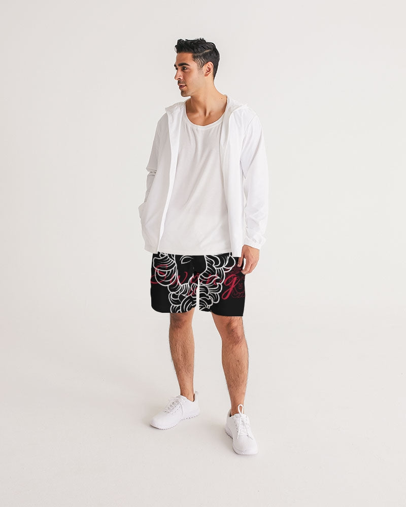 Swylang signatures  Men's All-Over Print Jogger Shorts