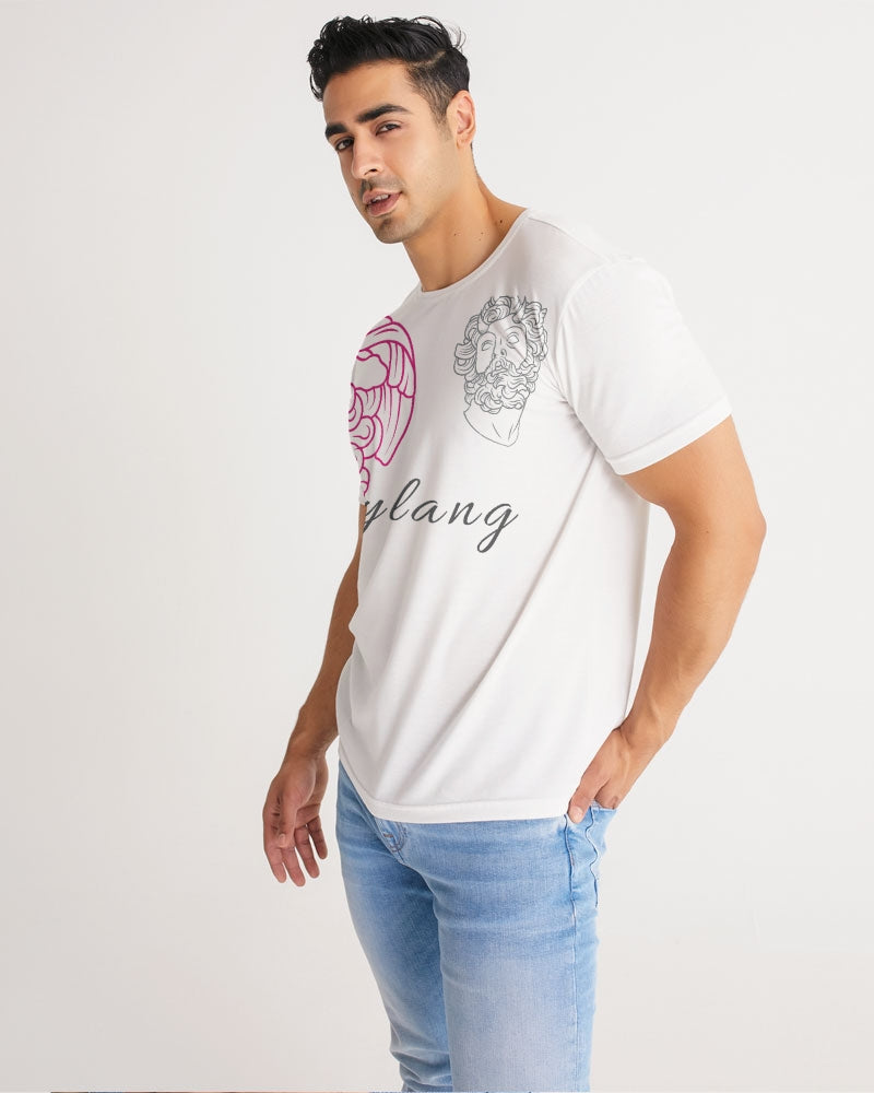 Swylang pink Men's All-Over Print Tee