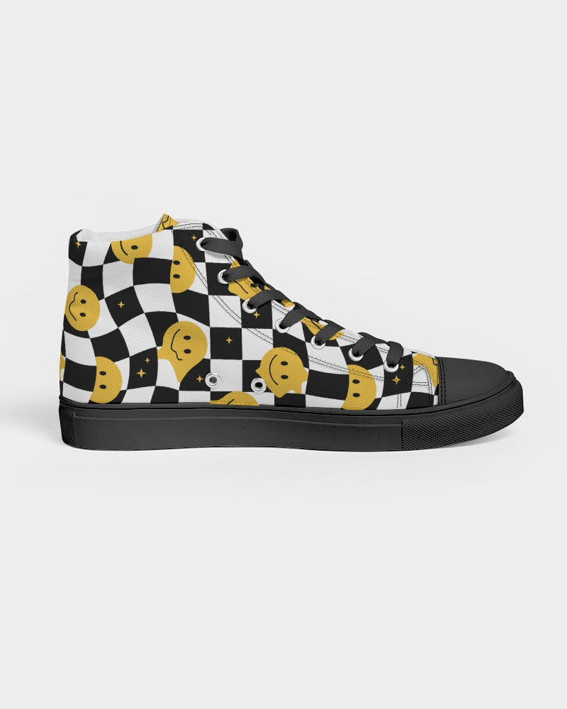 Chaos Women's Hightop Canvas Shoe - Black