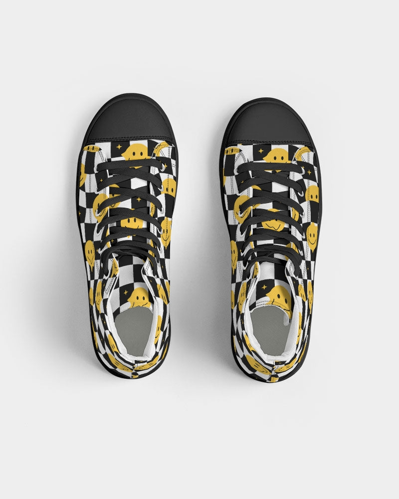 Chaos Women's Hightop Canvas Shoe - Black
